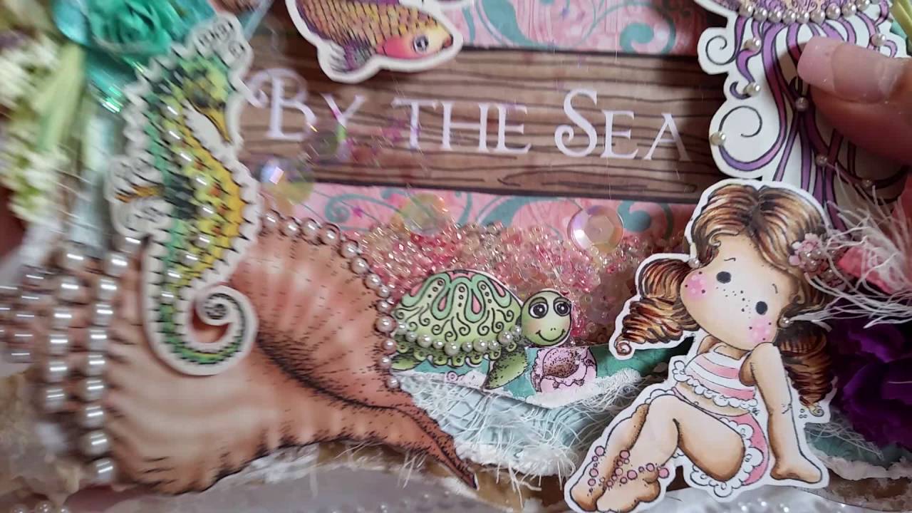 *ALL SOLD** Magnolia Tilda Under the Sea Themed Shaker Card Collection