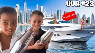 ZE MOGEN VOOR 1 DAG WERKEN OP EEN MEGA YACHT IN DUBAI! | #875