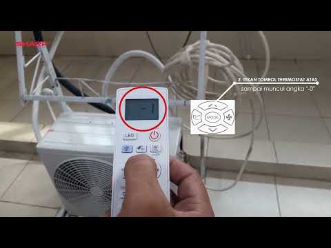 Cek Code Error Via Remote pada Ac Inverter Sharp