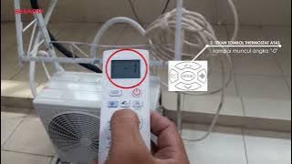 Cek Code Error Via Remote pada Ac Inverter Sharp