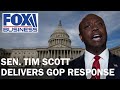 Sen. Tim Scott delivers GOP response to Biden's address