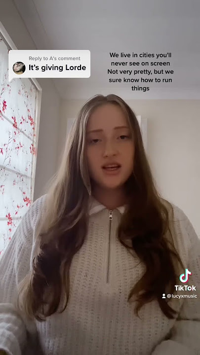 Team by @Lorde (cover) #team #lorde #singing #foryoupage #shorts #cover #fypmusic #fyp #viral #fy