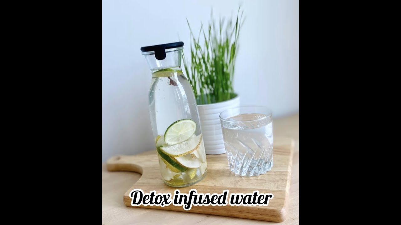 Detox infused water/ Flavored water/ How to make detox water/ How to