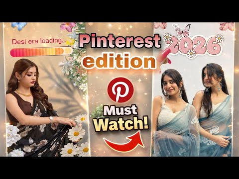 Pinterest से Viral Aesthetic Photo | Easy 2 Min Hack 🤩 #pinterest #edition #viral