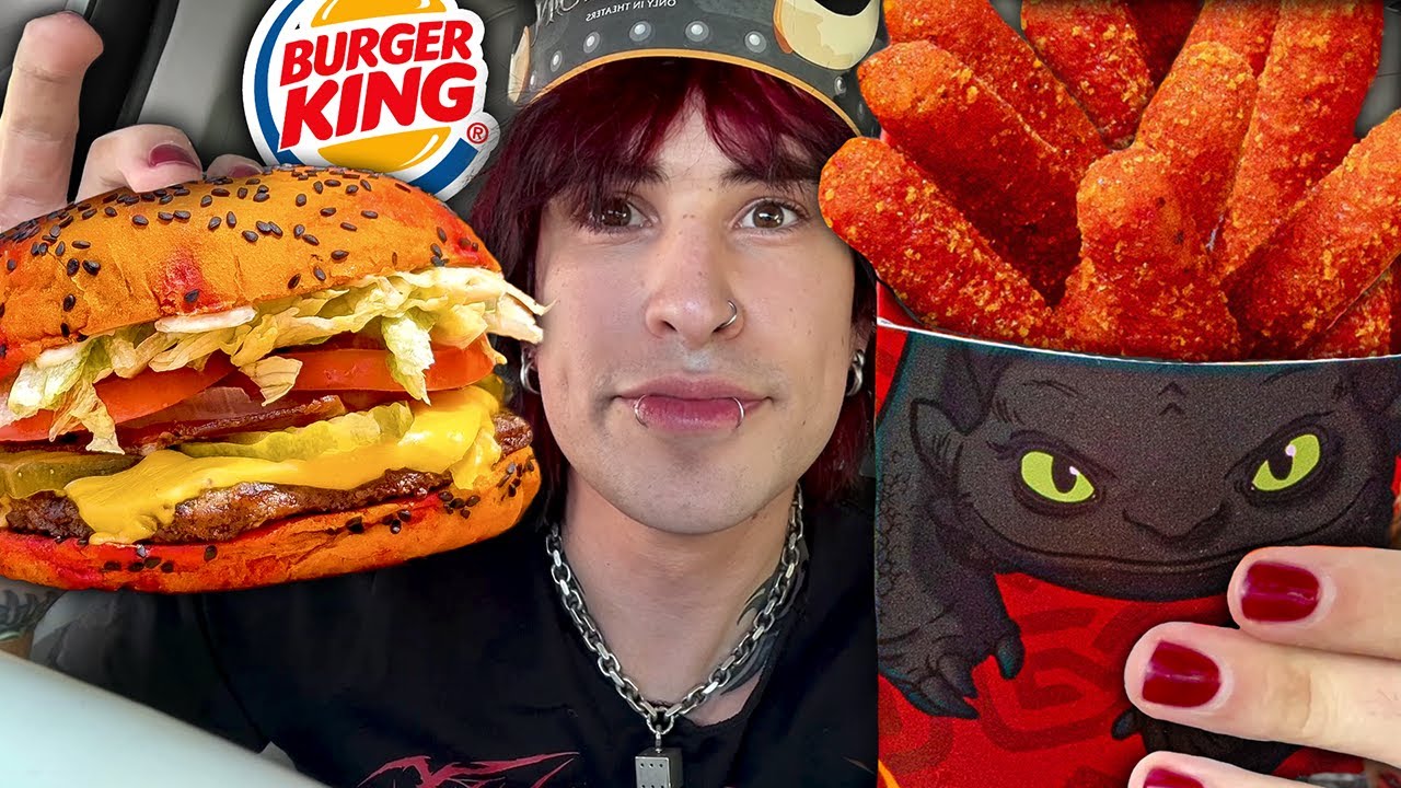 Burger King's NEW How to Train Your Dragon Menu! YouTube