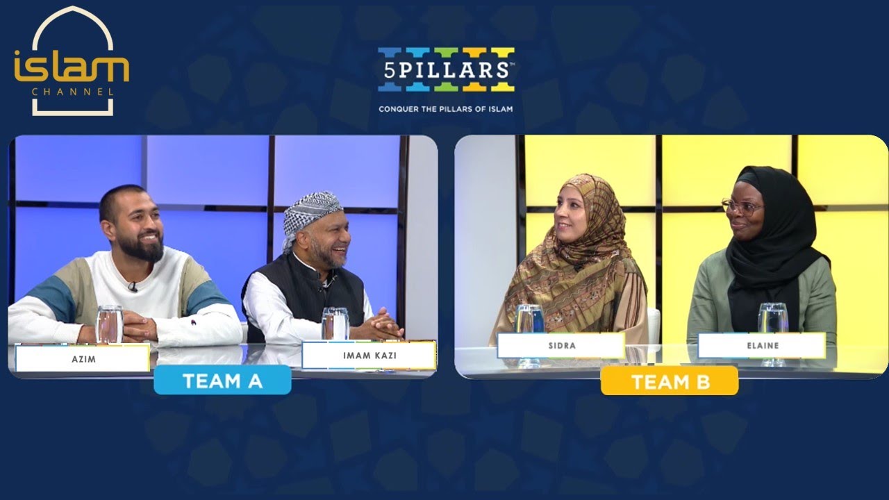 5 Pillars Game Show on Islam Channel TV Battle of Aalims! Sidra