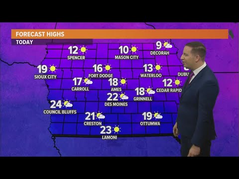 Iowa weather update: