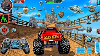 Monster Truck Mega Ramp Impossible Driver - Ultimate Car Stunts GT Racing - Gioco per Android screenshot 4