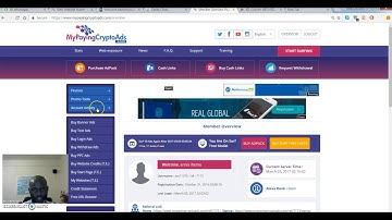 My Paying Crypto Ads #13  Tips - How To Add Bitcoin Wallet Address