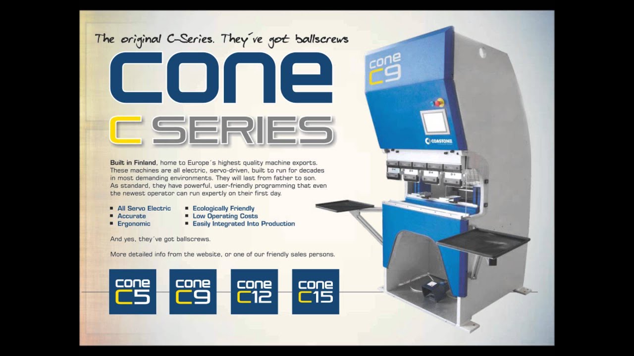 Electrical Press Brake Cone C Series YouTube