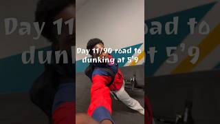 Day 11/90 road to dunking at 5’9