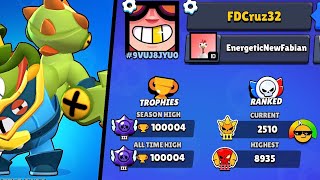 I FINALLY HIT 100K🏆( Trophy Road Completed!)