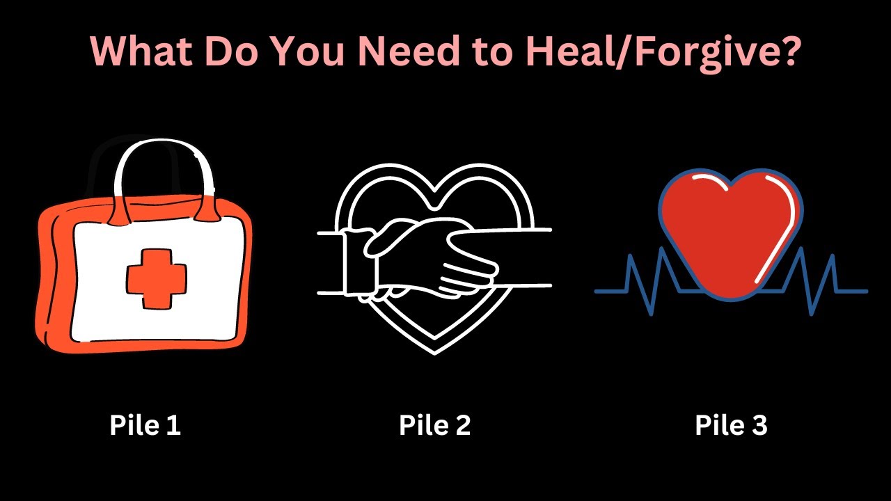 What Do You Need to Heal/Forgive? Pick-a-Card. Pick-a-Pile. Tarot Reading.