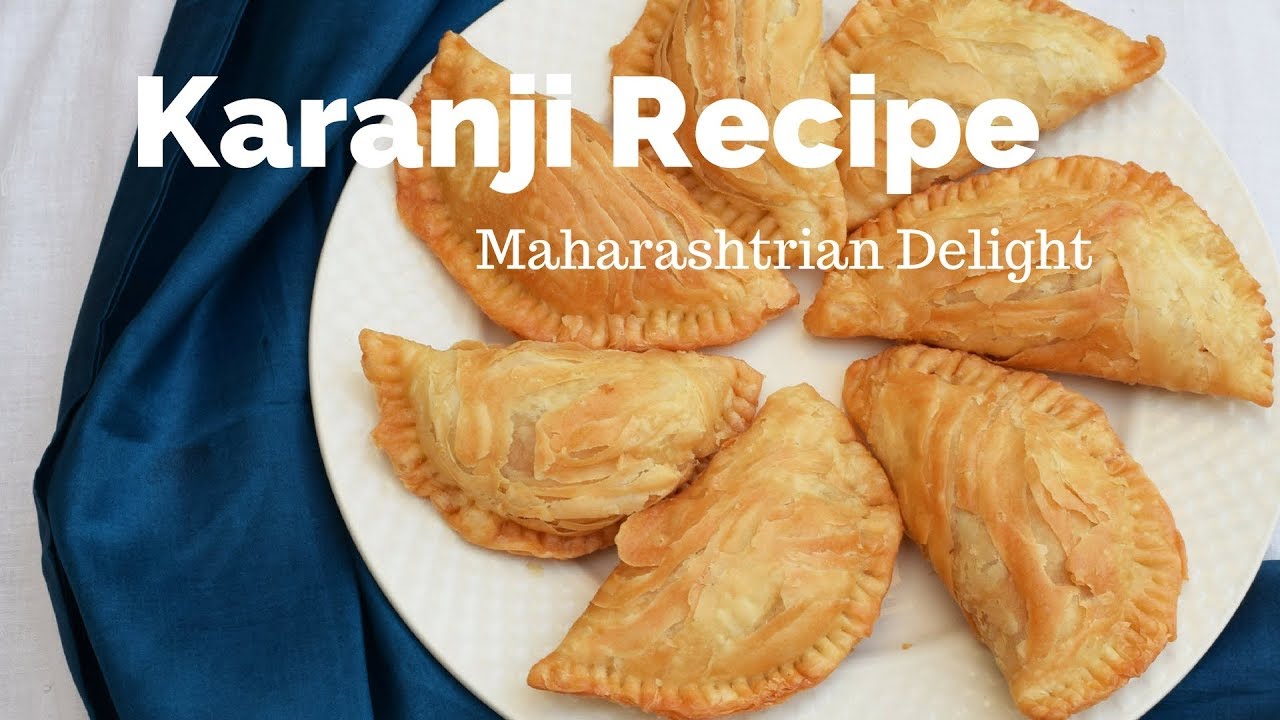 Karanji Recipe Layered Gujiya साठ्याची खुसखुशीत करंजी Diwali