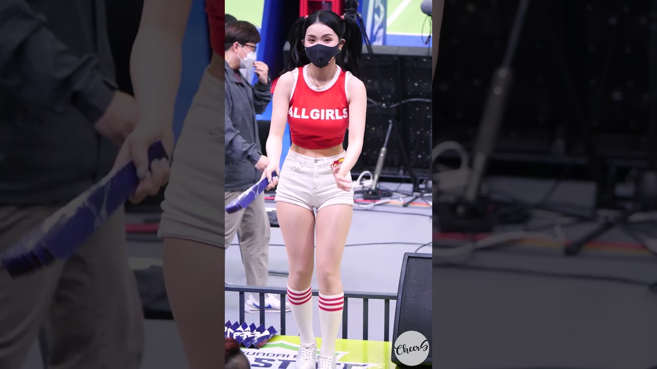 텐션은 이다콩이 최고다 ㅋㅋ #이다혜 #치어리더 #shorts