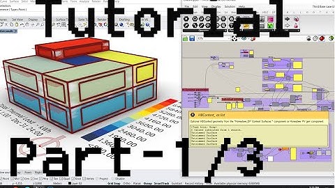 Part 1 | SIMULATION & OPTIMIZATION, energy and Daylighting | Grasshopper, Ladybug tools, and OCTOPUS