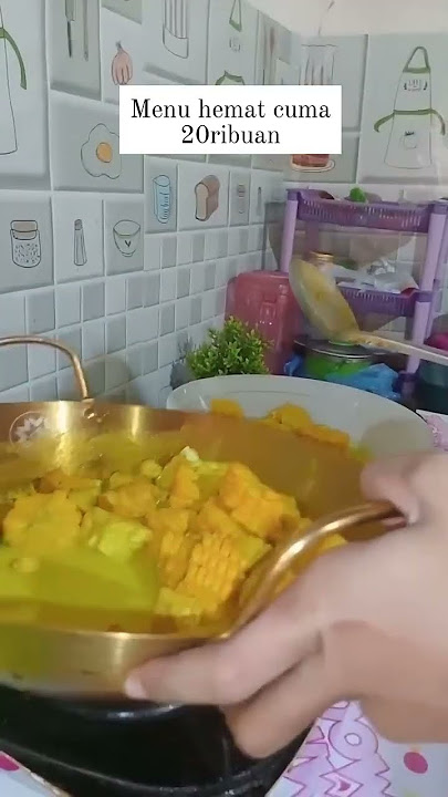 Tahu tempe & jagung dimasak gini enak banget manis