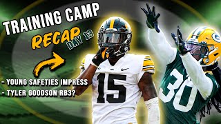 Tyler Goodson RB3! Packers Training Camp Recap & Takeaways Day 13