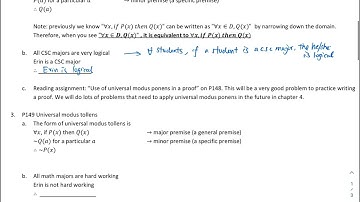 3.4 Part I Arguments with quantified statements