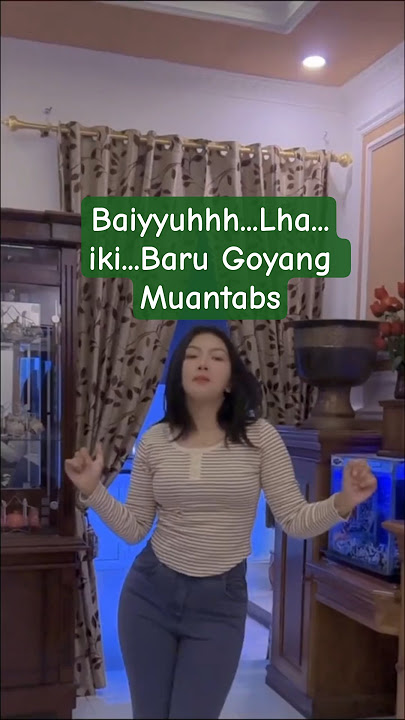 Joget Dangdut | TikTok: elsasilviaaprilliareal | Basarah Ka Garih Tangan (Fauzana) #dangdut #dance