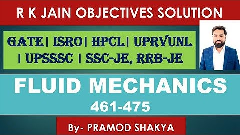 fluid mechanics mcq|R k jain mechanical objective solution|rk jain mechanical engineering objective 