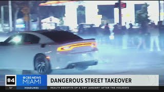 Authorities alarmed by rash of dangerous, intersection takeovers seen in new videos