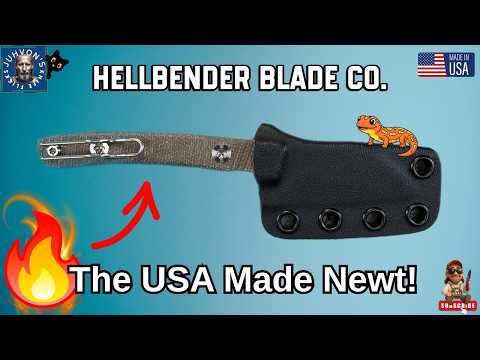 Is This the Ultimate EDC Fixed Blade? | Hellbender Newt Review!