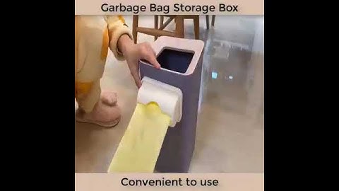 garbage bags holder