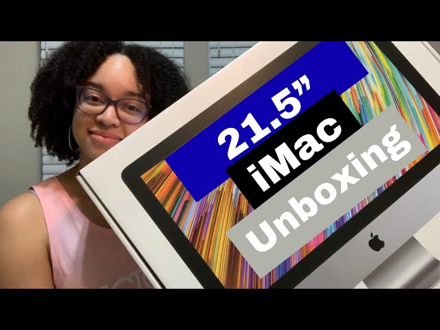 NEW 21.5” iMac 2020 Unboxing| 4k Retina Display