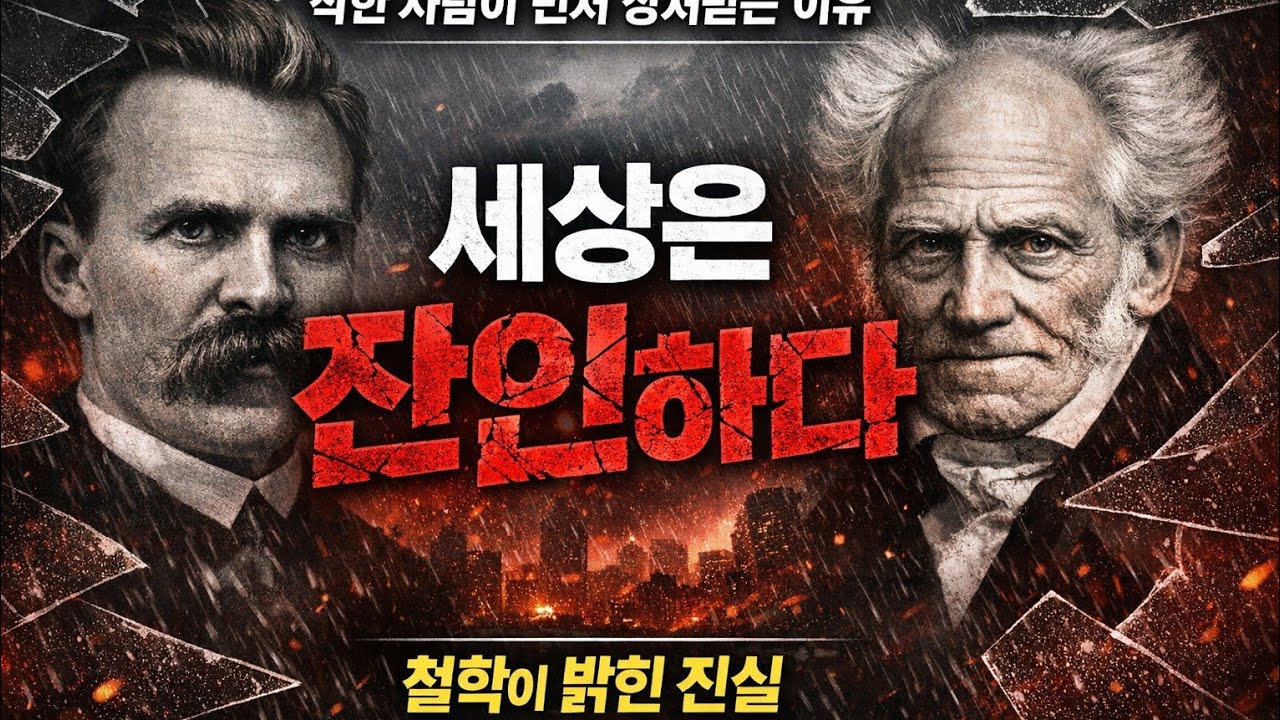 착한 사람이 먼저 상처 받는 이유 세상은 왜 이렇게 잔인할까? 철학자들의 냉혹한 답