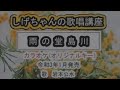 「雨の堂島川」しげちゃんのカラオケ実践講座 / 岩本公水・令和3年1月発売 ※このシリーズはカラオケのみです