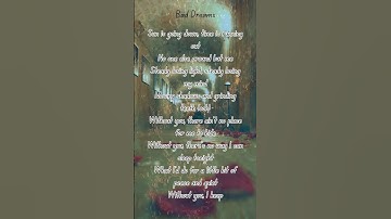 Thumbnail of Bad Dreams - Teddy Swims (Lyrics) 🎶| [Lyrics to Songs]  #BadDreams #Lyrics #TeddySwimsBadDreams#love