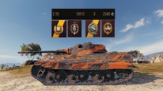 World of Tanks Best Replay - E 50 Epic game - 8 kills - 10k damage - Radley-Walters's Medal