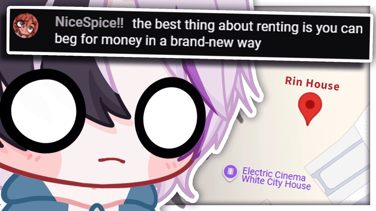 Rin Has a NEW HOUSE! (she has to pay rent now.) - YouTube