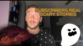 READING MY SUBSCRIBERS REAL SCARY STORIES 😅🎃 ( Soft Whisper ) (with pics) screenshot 5