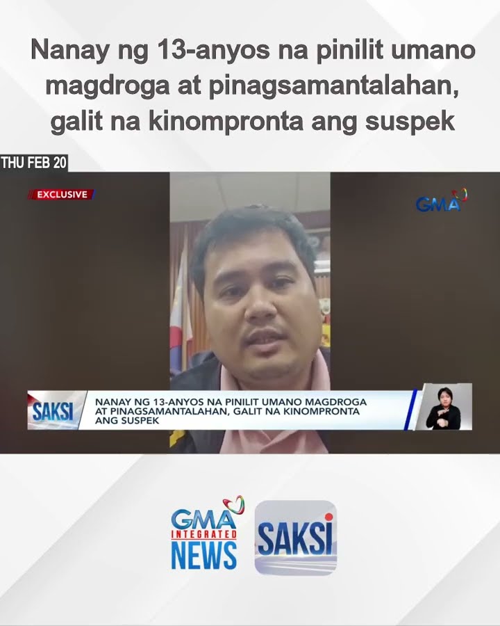 Nanay ng 13-anyos na pinilit umano magdroga at pinagsamantalahan, galit na kinompronta... | Saksi