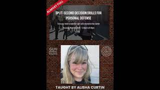 Split Second Decision Drills Class is Almost Full