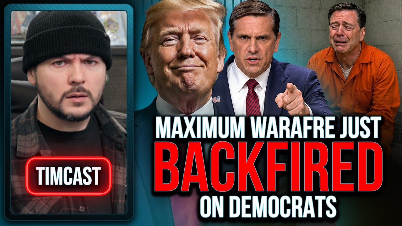 MAXIMUM WARFARE BACKFIRES ON DEMOCRATS, COMEY INDICTED - YouTube