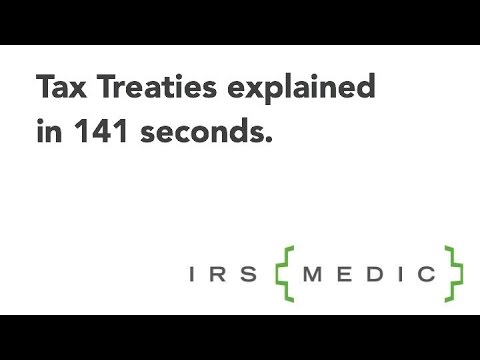 Video: Wat is een belastingverdrag?