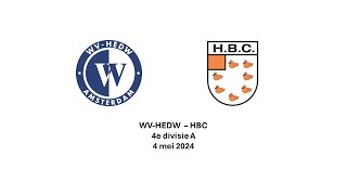 WV-HEDW - HBC (4e divisie A)