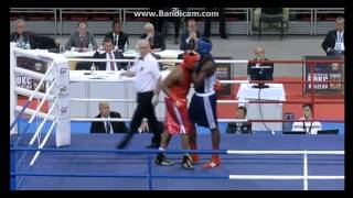 Rock Darmaniusa-Peter Kadiruger Youth World Boxing Championships Final 91Kg