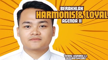 TUGAS INDIVIDU HARMONIS DAN LOYAL - CORE VALUES ASN