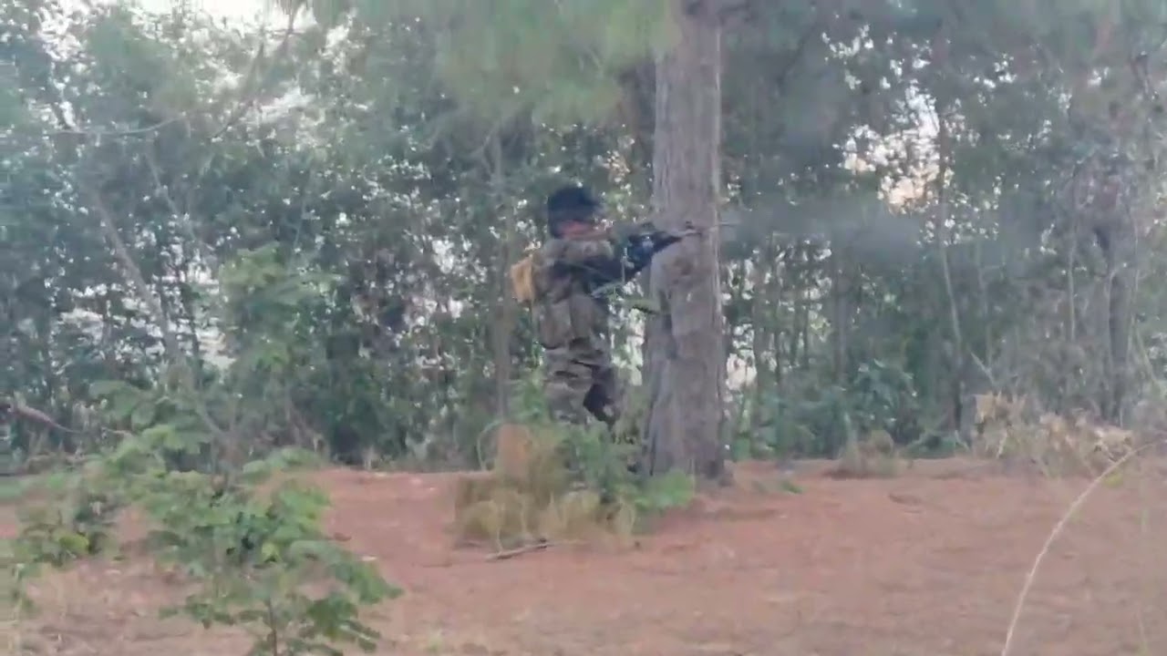 Kuki army nakhojang firing