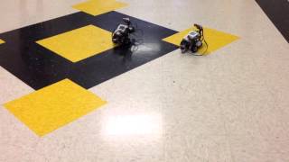 Britten and Tayshone Check Out the STEMtastic Robot Class