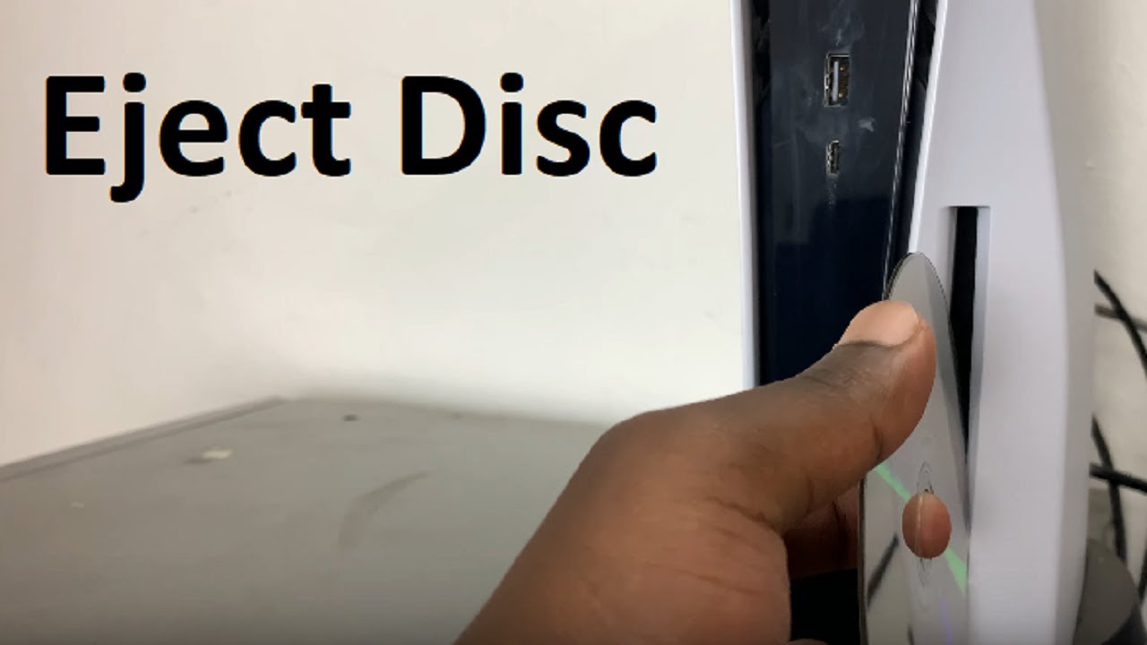 How To Eject A Disc From Ps5 Youtube