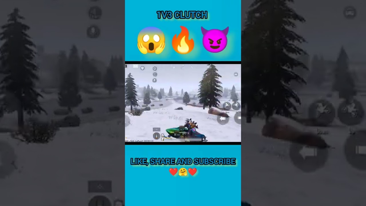1v3 Clutch 🔥😈