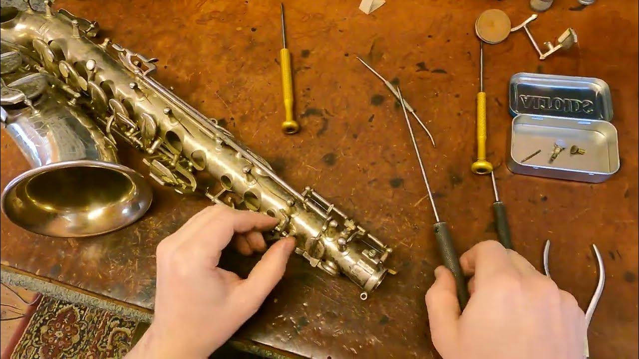 Let's Overhaul A Saxophone Together, Part 2 Inspection & Disassembly