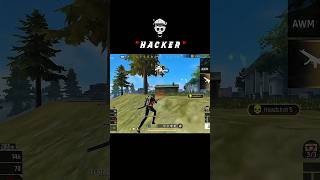 AWM Hacker 😡😱🔥 #freefire #hacker #gameplay #trending #shorts