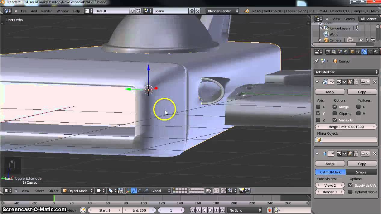 Tutorial nave blender 2.5