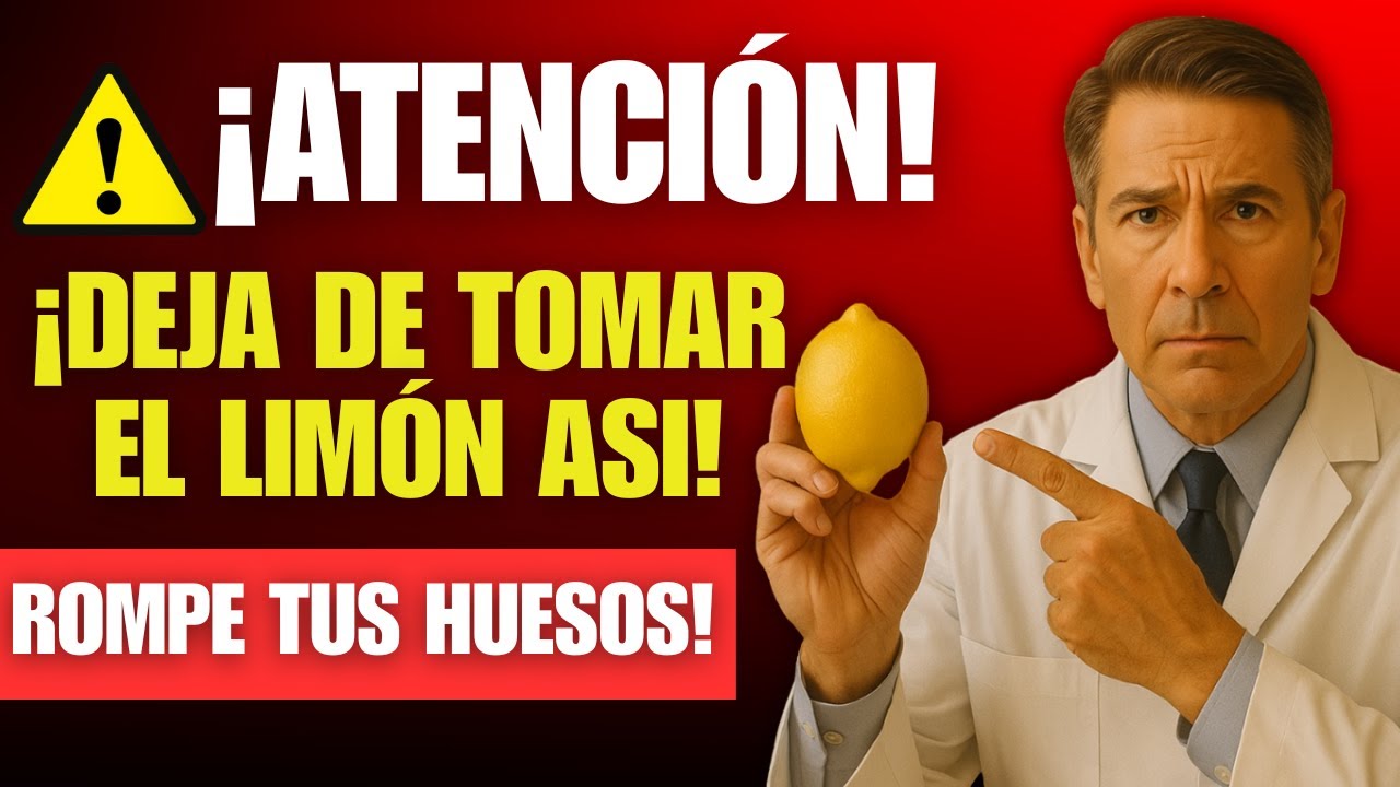 LIMÓN después de los 60: 3 ERRORES MORTALES que COMETES CADA MAÑANA